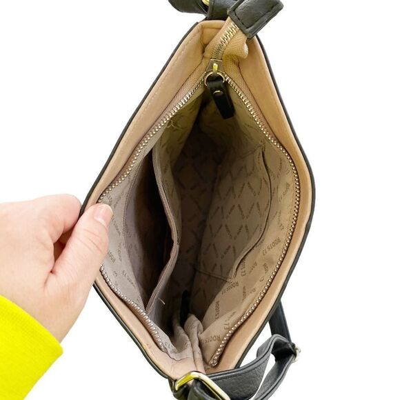 Roots Tan Leather Crossbody Bag - Picture 4 of 6